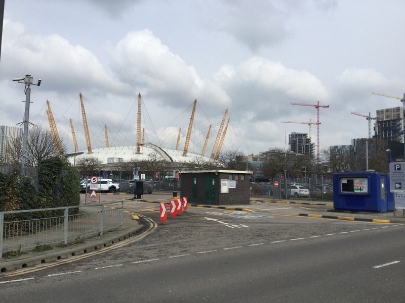 Street view of North Greenwich Station Car Park