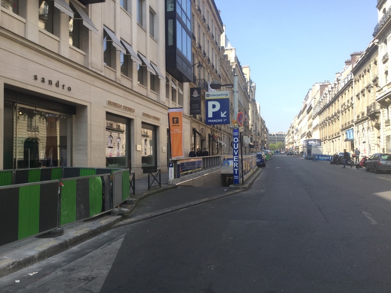 Street view of François 1er