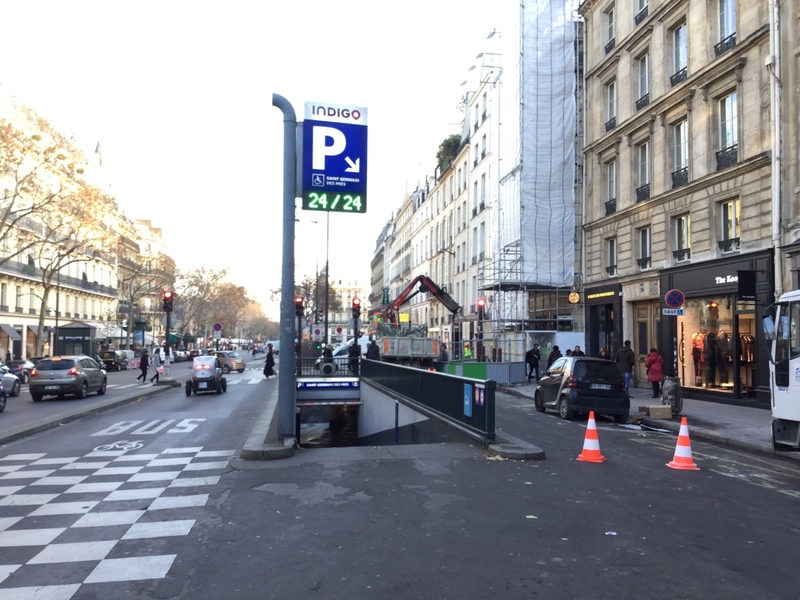 Street view of Saint-Germain Des Prés