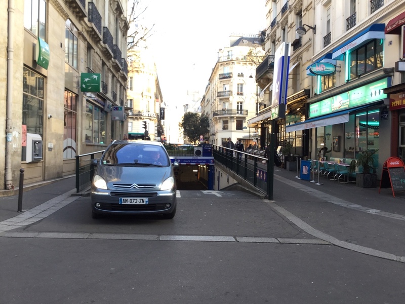 Street view of Place Saint-Michel