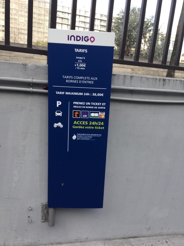 Street view of Parking Bastille