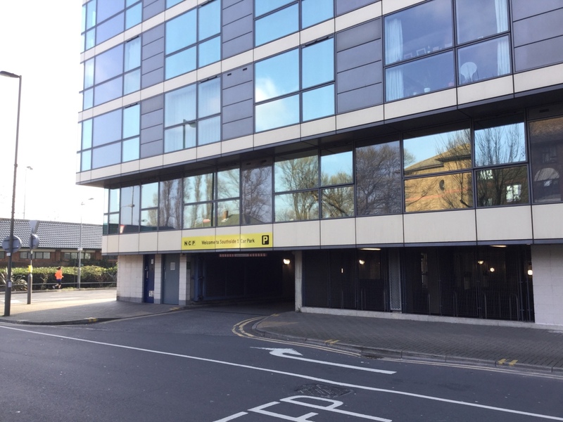 Street view of Southside 1 Car Park