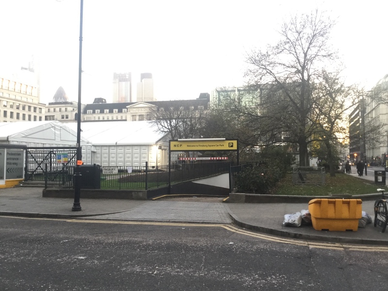 Street view of Finsbury Square