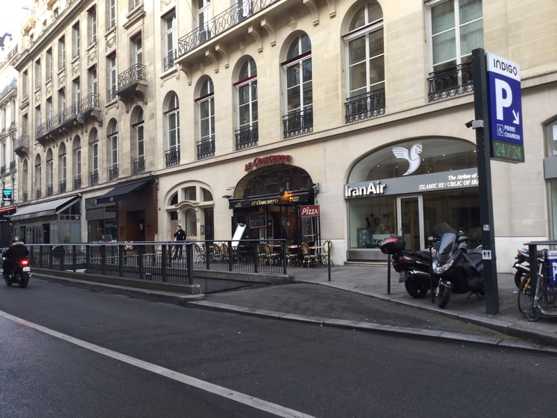 Street view of Parking Pierre Charron Champs-Elysées