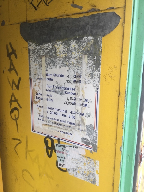 Street view of An der Kolonnade Lot