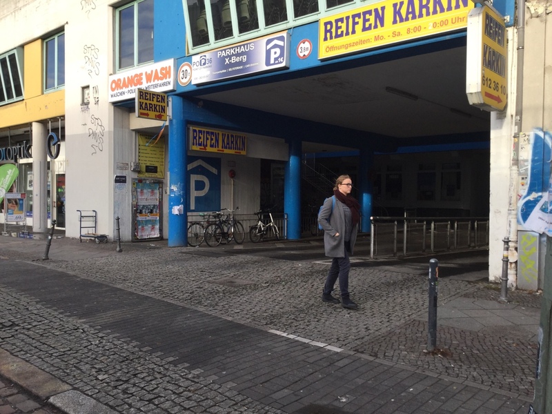 Street view of Parkhaus X-Berg Parking