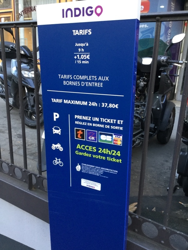 Street view of Parking Alésia