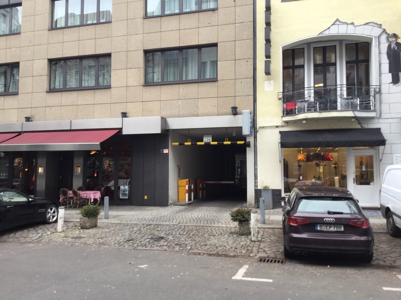 Street view of Grolmanstraße Garage