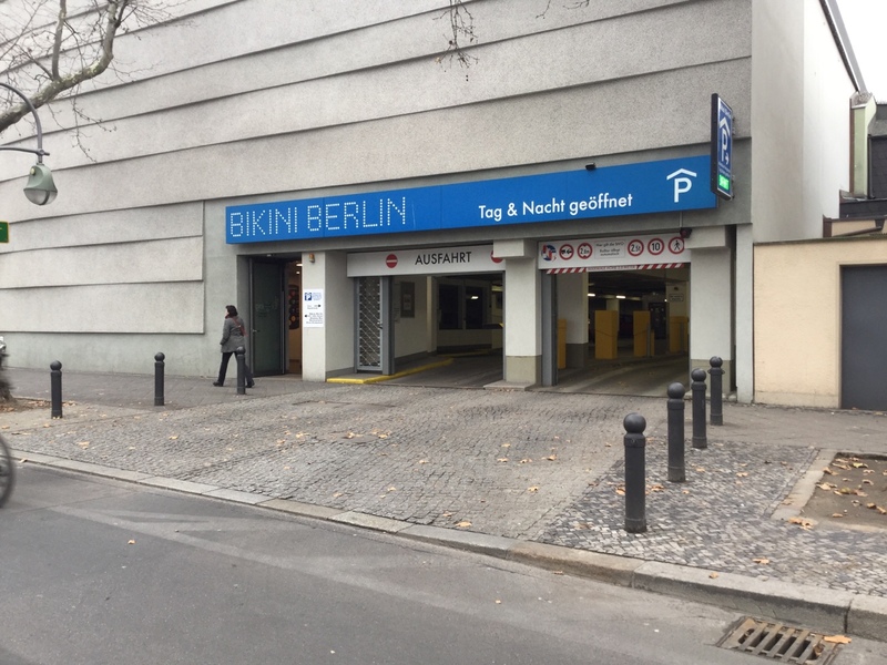 Street view of Parkgarage Bikini Berlin