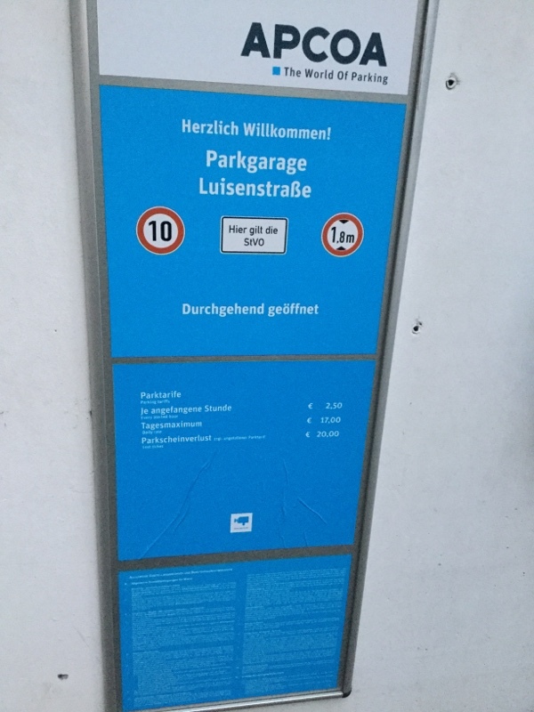 Street view of Luisenstrasse