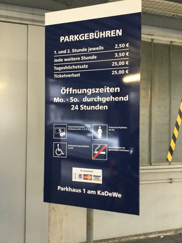 Street view of Parkhaus 1 Am KaDaWe