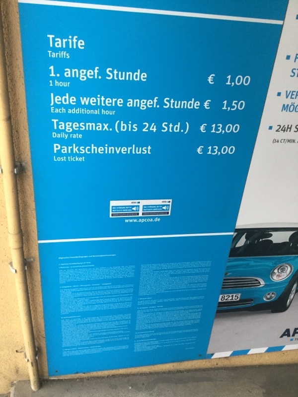 Street view of Car Park Prager Passage