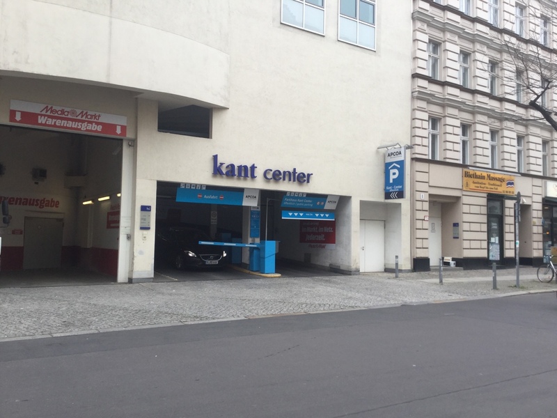 Street view of Parkhaus Kant Center