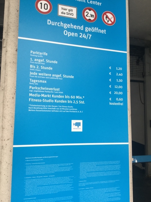 Street view of Parkhaus Kant Center