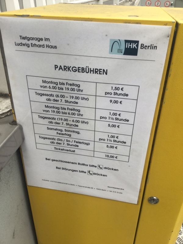 Street view of IHK - Tiefgarage Im Ludwig Erhard Haus