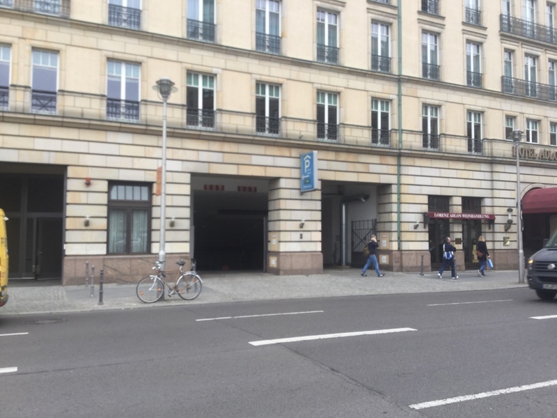 Street view of Parkgarage Hotel Adlon