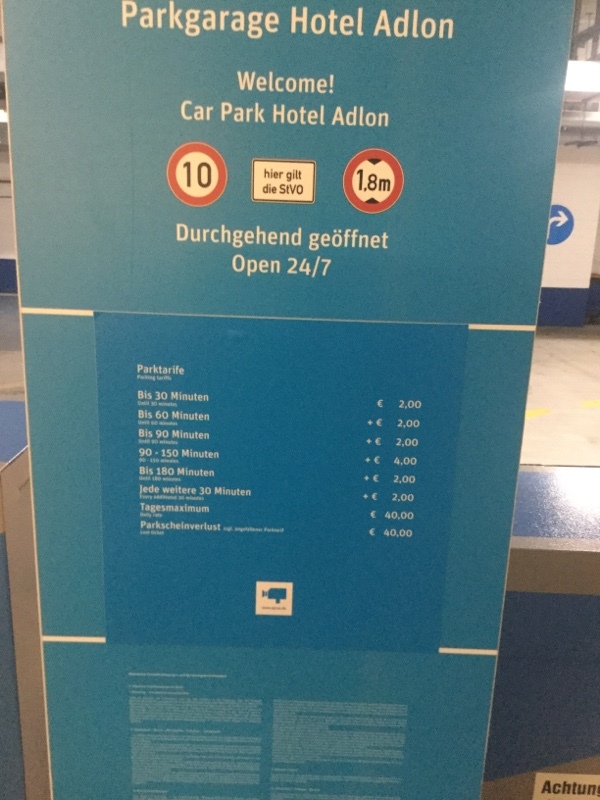 Street view of Parkgarage Hotel Adlon