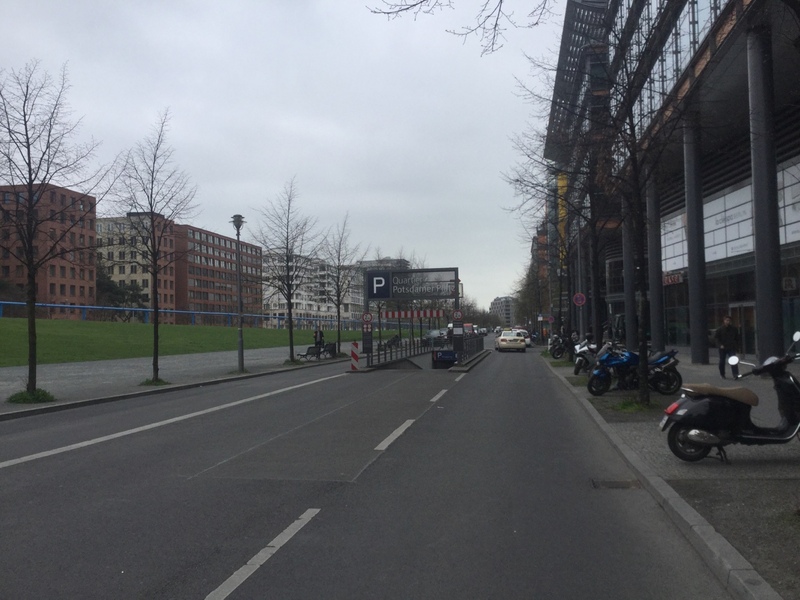 Street view of Quartier Potsdamer Platz