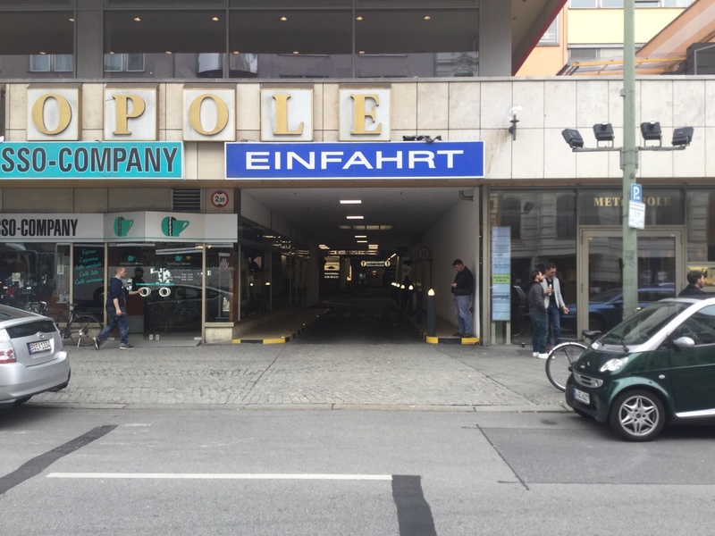 Street view of Parkhaus Metropole