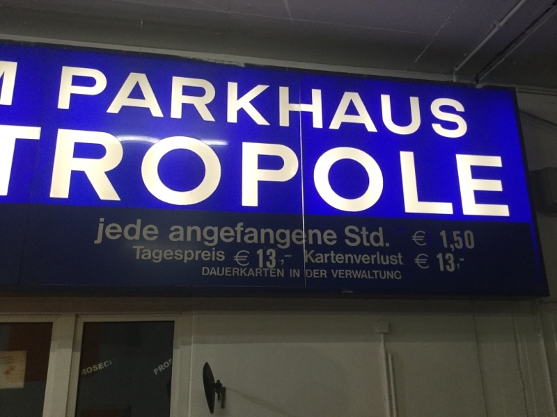 Street view of Parkhaus Metropole
