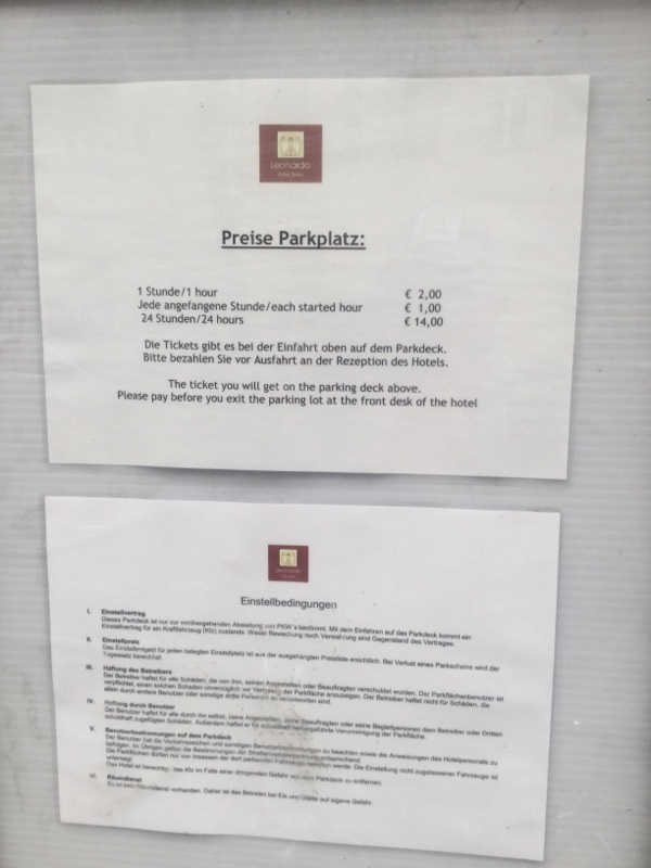 Street view of Leonardo Hotel