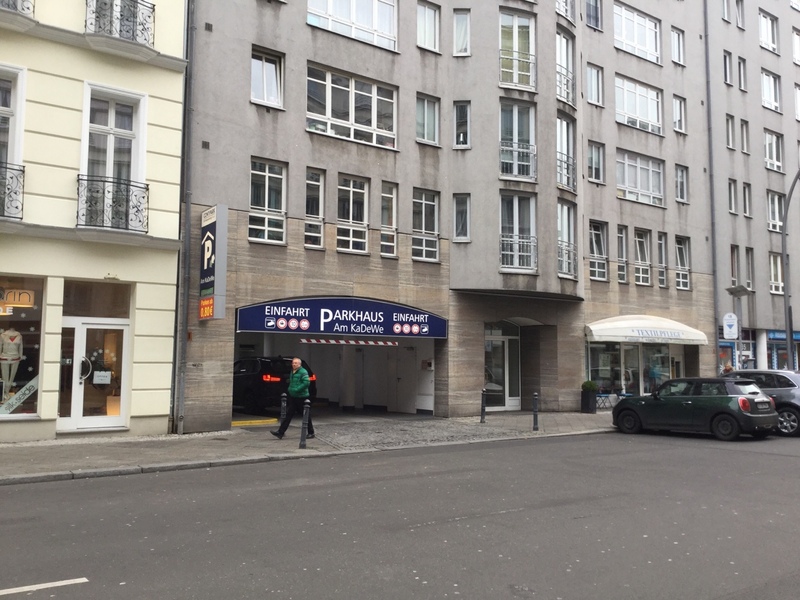 Street view of Parkhaus Am KaDaWe