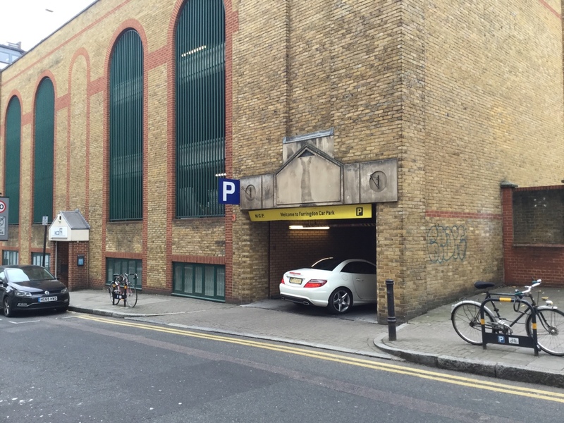 Street view of Farringdon Car Park