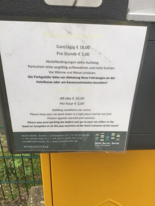 Street view of Hotel Berlin