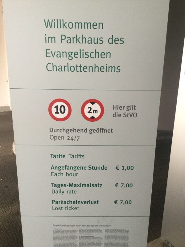 Street view of Parkhaus des Evangelischen Charlottenheims