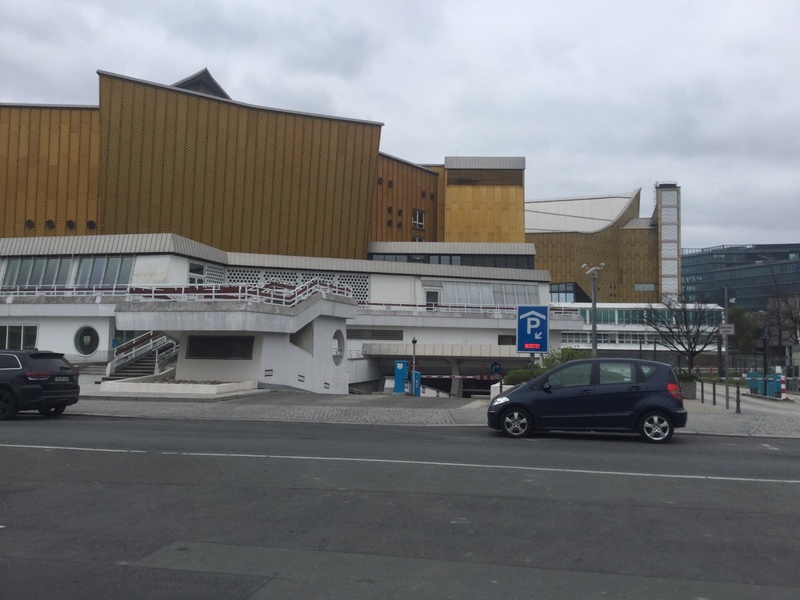 Street view of Scharounstraße Garage