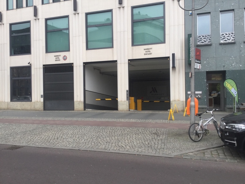 Street view of Marriott Hotel