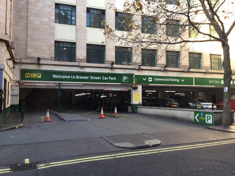 Street view of London Soho Brewer Street