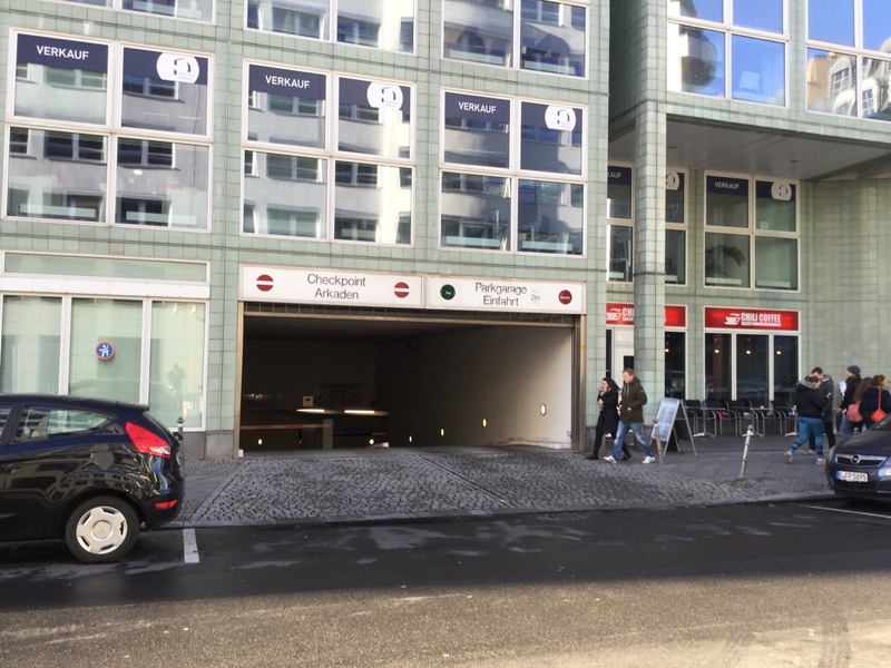 Street view of Charlottenstraße Garage