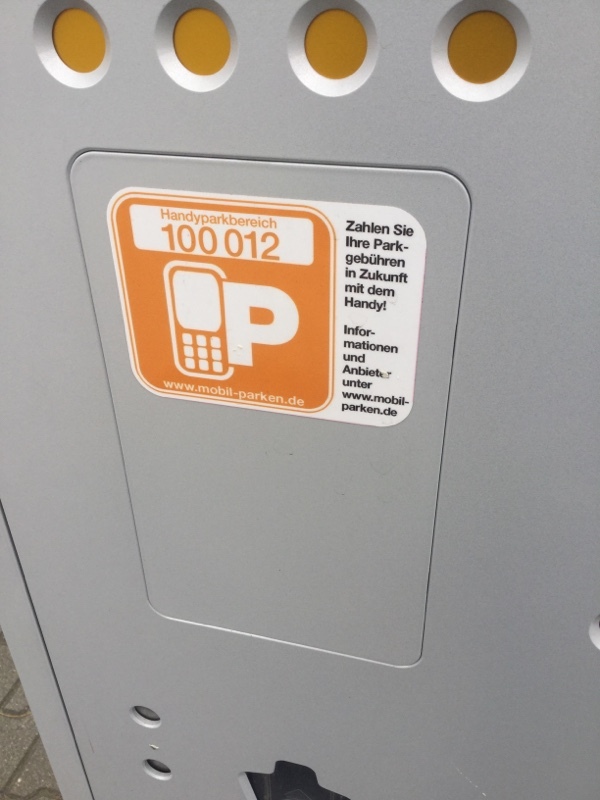 Street view of Hohenzollerndamm Lot