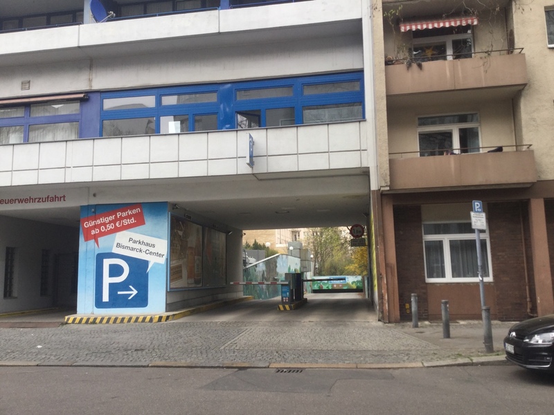 Street view of Parkhaus Bismarck - Center