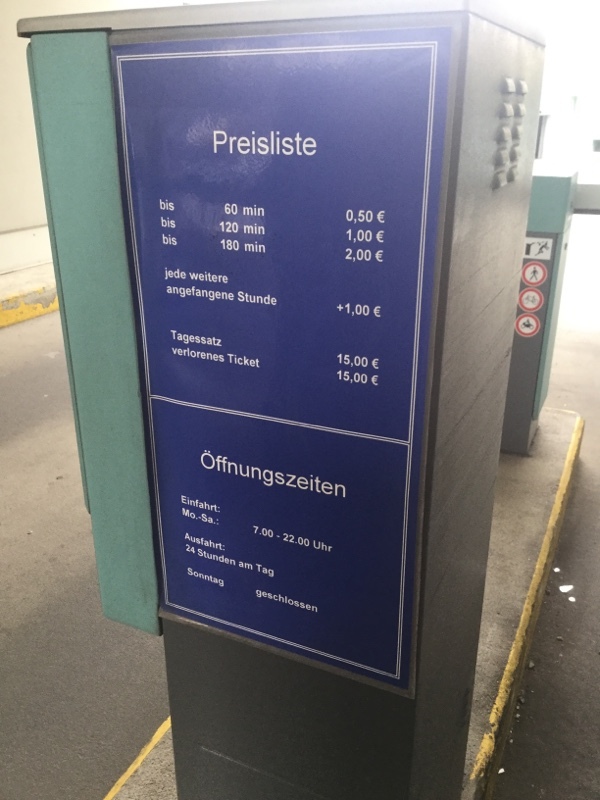 Street view of Parkhaus Bismarck - Center