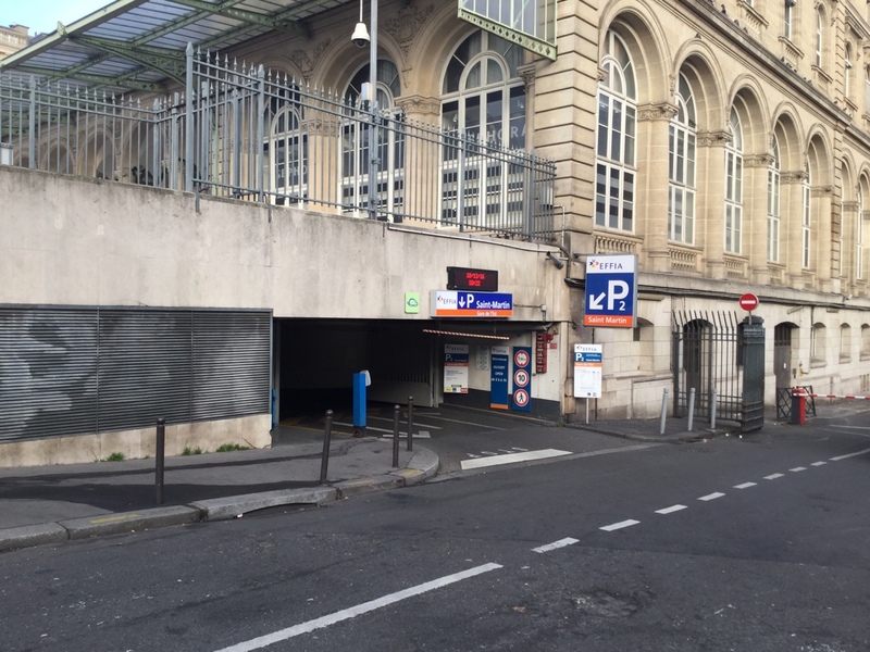 Street view of Parking Paris Gare de l'Est P2