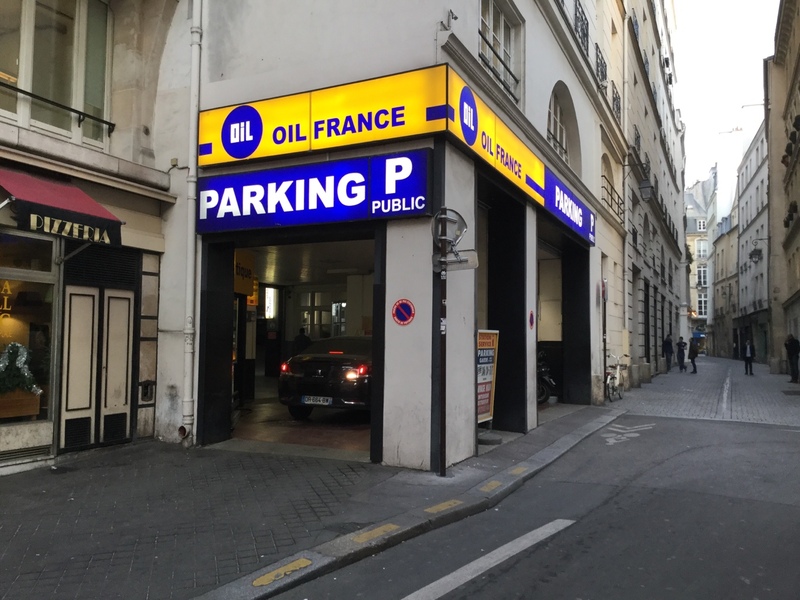 Street view of Halles Garage