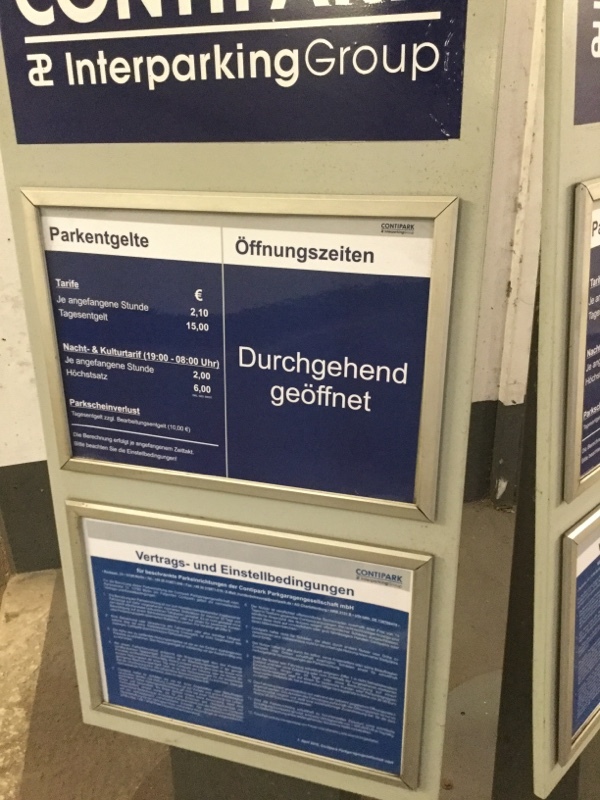 Street view of Uhlandstraße Garage