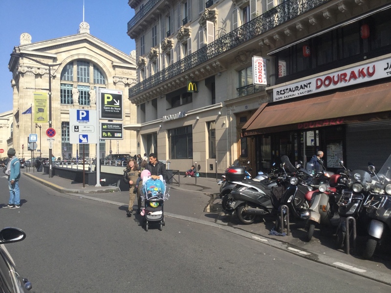 Street view of Parking Gare du Nord