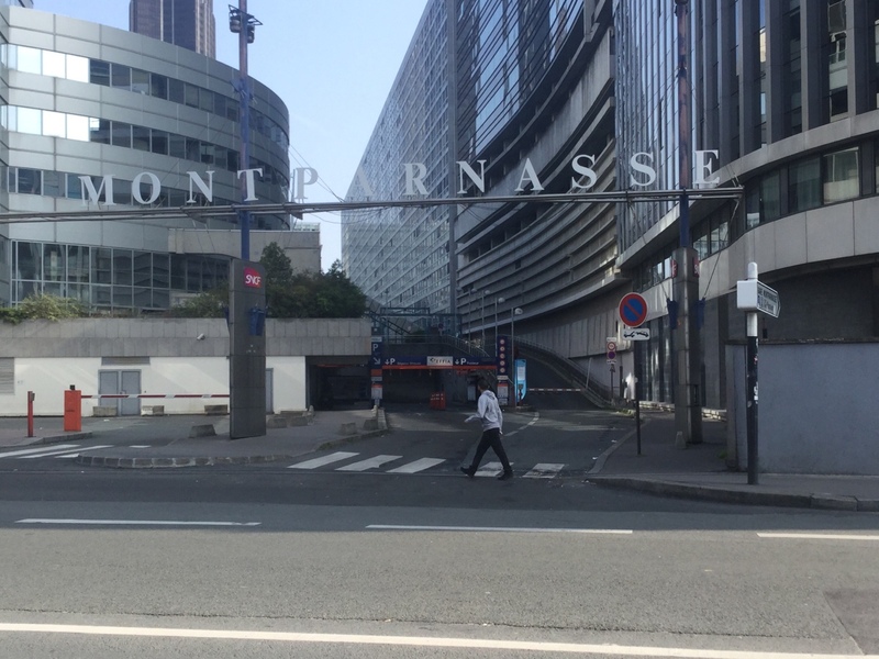 Street view of Gare Montparnasse