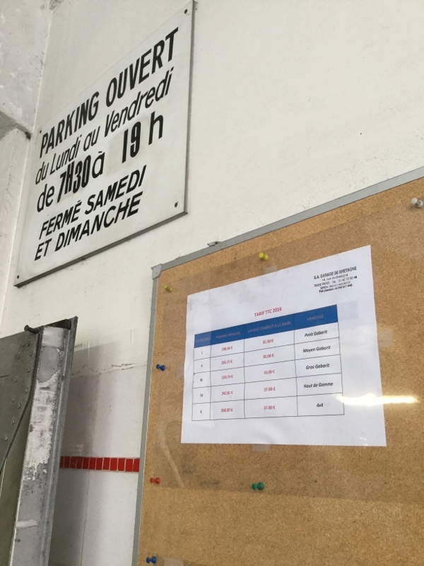 Street view of Rue de Bretagne Garage