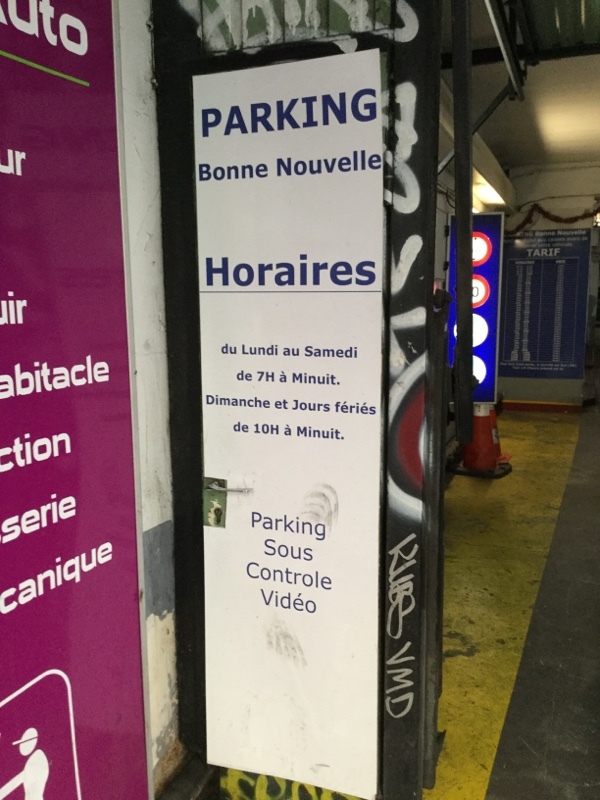 Street view of Bonne Nouvelle