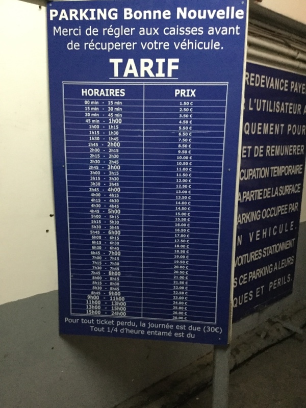 Street view of Bonne Nouvelle