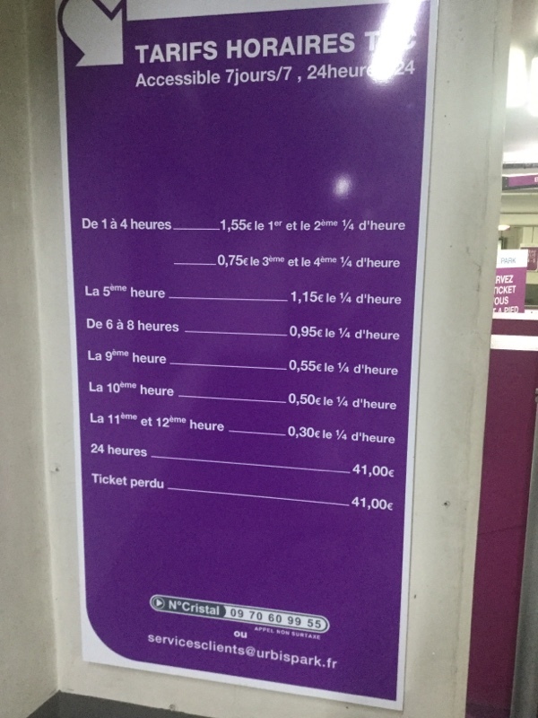 Street view of Avenue Kléber Garage