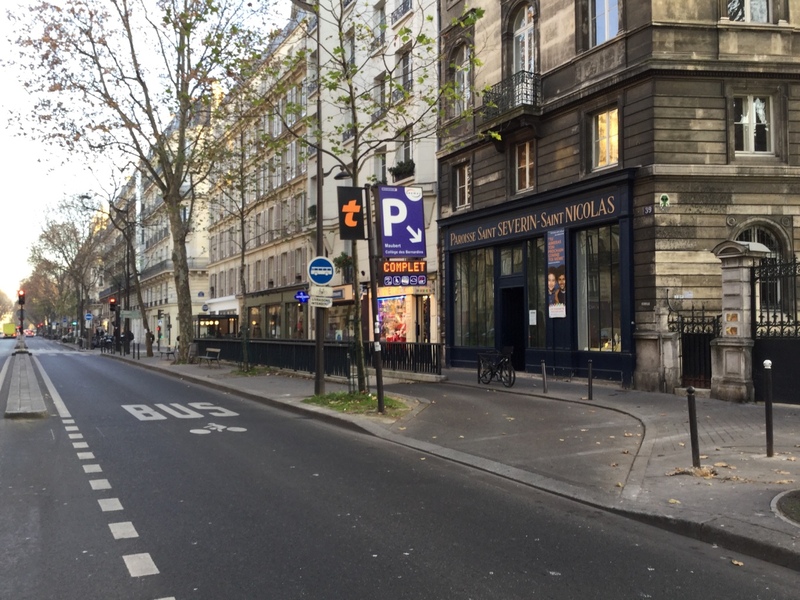 Street view of Maubert Collége des Bernardins