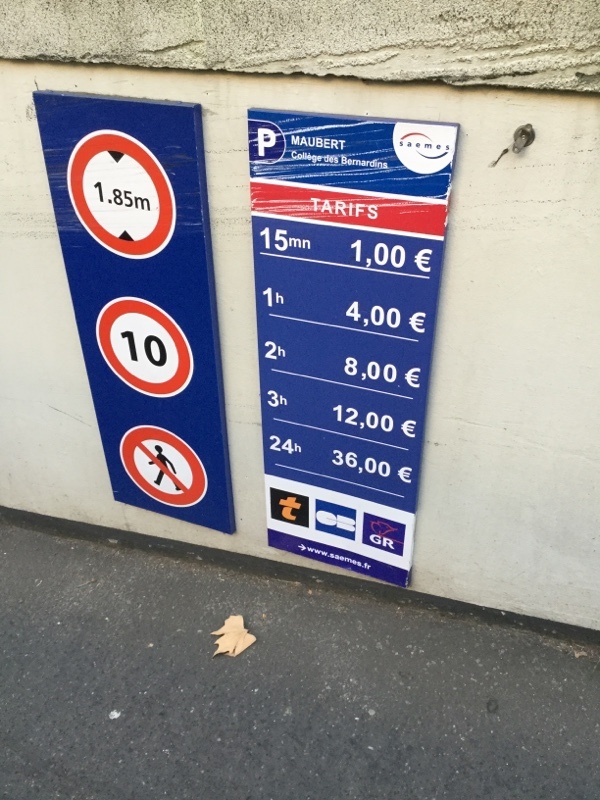 Street view of Maubert Collége des Bernardins