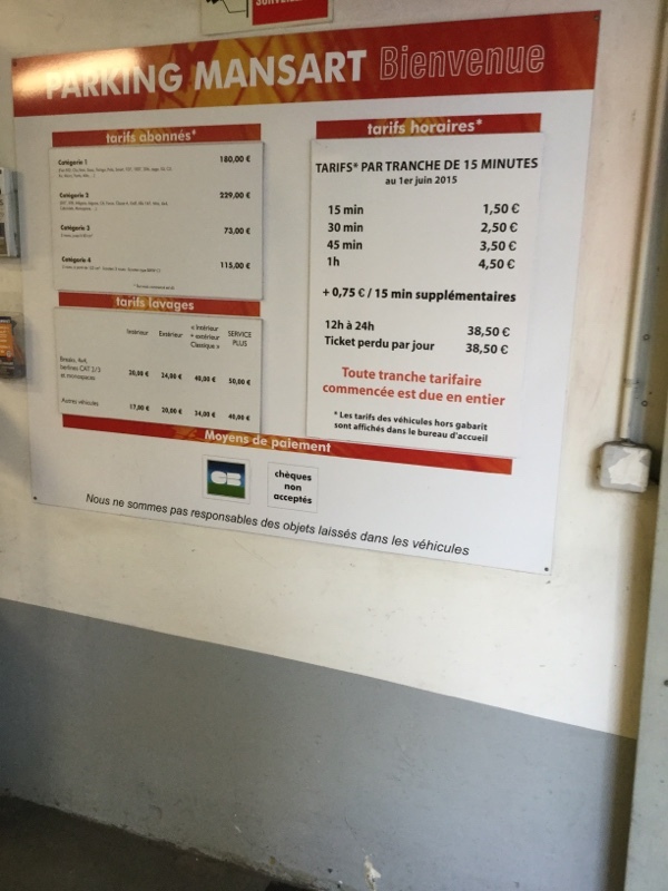 Street view of Parking Blanche Pigalle