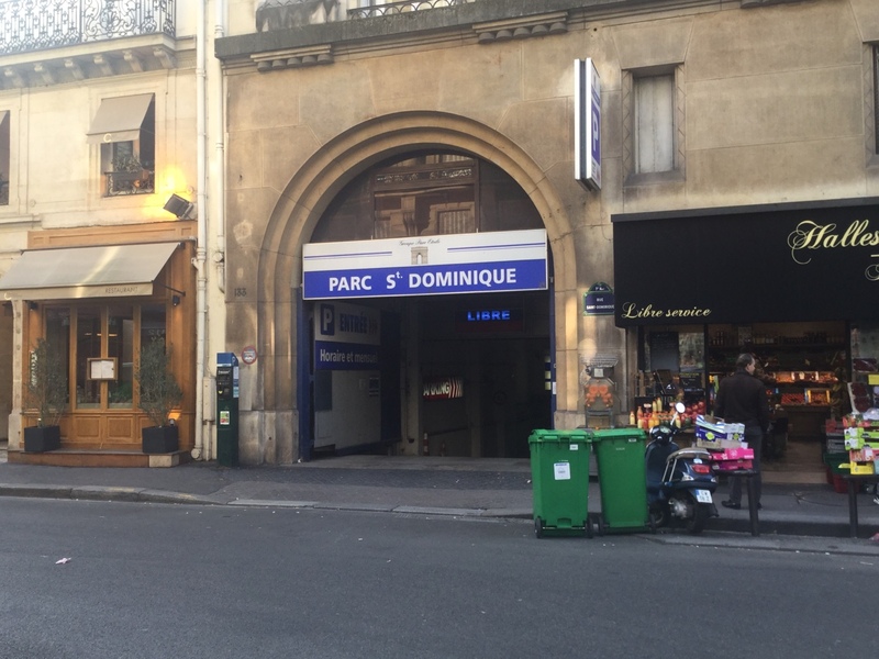 Street view of Parking Saint Dominique