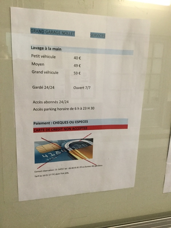 Street view of Grand Garage Nollett